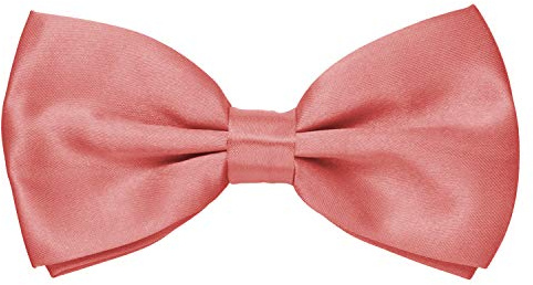 MASADA Herrfluga Rosa Glänsande Och Steglöst Justerbar, Handgjord Med Krokstängning - 12 X 6 Cm 100 Procent Polyester