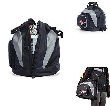 Hosoncovy 12 Zoll wasserdicht Motorradhelm mit großer Kapazität Tragetasche Reisetasche Aufbewahrungstasche Schutzhülle Motorradhelmträger