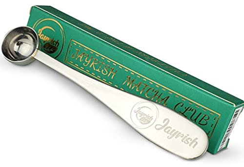 Cuillère doseuse en acier inoxydable 18/10 alliant qualité et esthétique Cette cuillere à mesure est une belle idée cadeau d'anniversaire Cuillère matcha pour 1g de matcha
