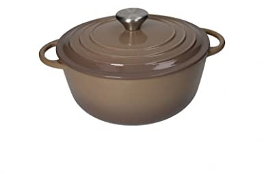 Casseruola Cocotte Tortora Ghisa Smaltata Capacità 3 Lt