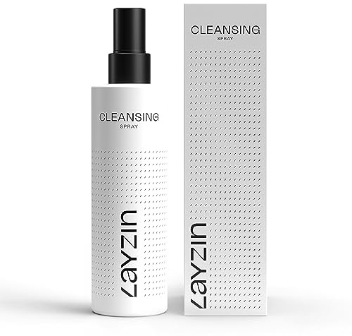 LAYZIN Rengöringsspray | avsedd för hygienisk rengöring av din derma-rulle | ingen hudirritation | Optimal dosering tack vare praktiskt sprayhuvud | 200 ml för långvarig användning