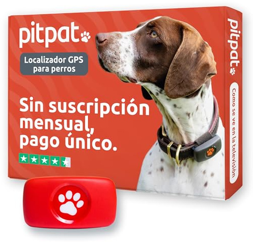 PitPat GPS per Cani Senza Abbonamento, Localizzatore Satellitare Illimitato