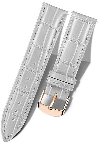 BINLUN Leder Uhrenarmband 10mm, 12mm, 13mm, 14mm, 15mm, 16mm, 17mm, 18mm, 19mm, 20mm, 21mm, 22mm, 23mm 24mm Schnellverschluss Mehrfarbige Ersatz Lederarmband Uhrband Herren Damen