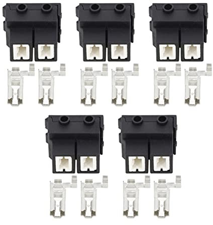 5 Sätze 2 Pin H7-2B. Keramische Scheinwerferbuchse Hochspannung Kfz-Stecker H7 Birnen-Sockel-Stecker-Stecker-Kurve
