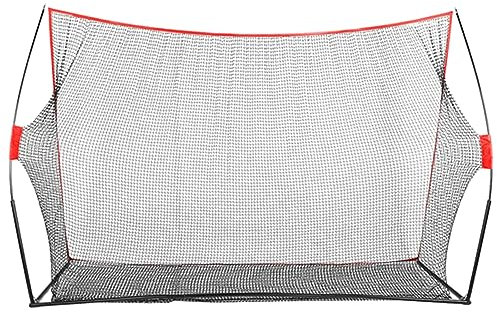 10-Fuß-Übungsnetz-Set, Tragbares Schwingnetz, Schlagnetz für Indoor-Outdoor-Sportarten, Schlagnetz mit Fahrfunktion, Sportliches Schlagen für Schwung, Schlaghilfen und Sportübungen