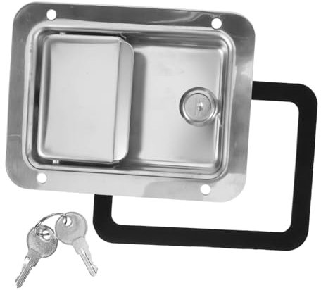 DOITOOL Accessoire De Porte De Camping-Car Verrouillage du Panneau avec Mécanisme pour Caravane Véhicule Dingénierie