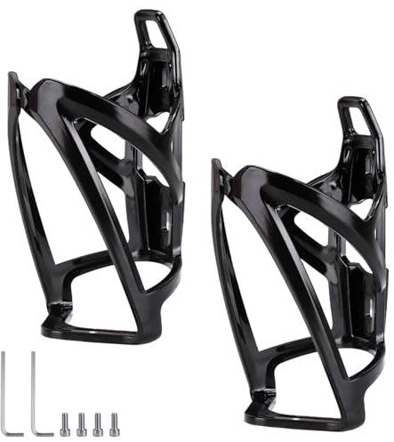 Portabidón de Bicicleta,Portabotellas De Plástico para Bicicleta De Carretera,Portabidones Bicicleta Ligeros para Bicicletas de Carretera,Bicicletas de montaña y Bicicletas Plegables