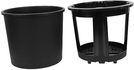 Gatuida Vascaio per Piantare Patate e Ortaggi Contenitore da Esterno e Resistente Supporto per Crescita Radici Design Antideformazione con Fondo Righe per Migliorare Lo Sviluppo Pianta