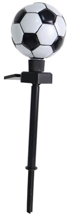 TEHAUX 2 Pezzi Lampada LED Solare da Giardino Forma Pallone da Calcio Lampada da Illuminazione Decorativa Senza Fili per e Prato Resistente e Facile da Installare
