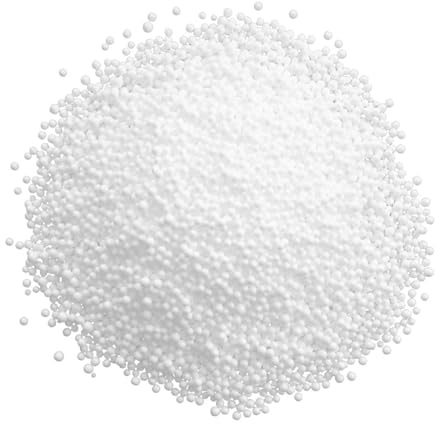 HOMSFOU Bean Bag Chair Refill Foam Beads 3-5mm White Epp Particle Filling 200g Pack for Sofa Cushion and Bean Bag Filler Home Furniture Upholstery