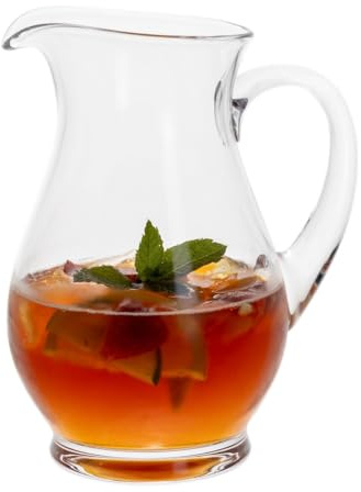 Dartington Crystal Anna Large Jug – 1.5L Water Jug for Table & Entertaining