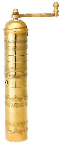 Pepper Mill Imports 5 Traditional Spice Mills - Brass 11 #005 Coffee/Pepper Steel