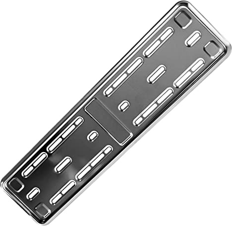 E-TECH Stainless Steel Number Plate Trim Surround