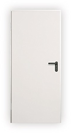 HÖRMANN Brandschutztür, Feuerschutztür T30, H8-5 in RAL 9002, grau weiß, inklusive Zubehör - BxH 750 x 1750