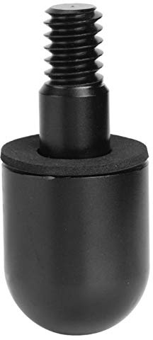 VOBOR Coche Trasero Parachoques, Protectores Redondos de Choque Protector, Ronda Protector De Uñas Protectores Anti Colisión para Benz Smart(Negro)