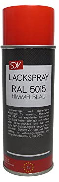 SDV Chemie Lackspray RAL 5015 HIMMELBLAU 1x 400ml glänzend Acryllack