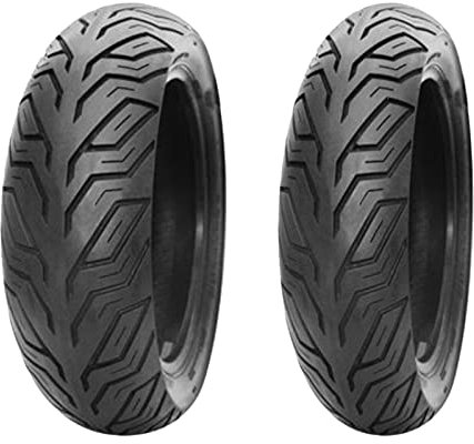 Coppia Pneumatici Deestone 110/70-11 + 120/70-10 GOMME D825 45L PER PIAGGIO VESPA LX 50 125 150 MOTO SCOOTER