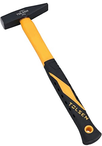 AB Tools 200g Geologist Hammer Rubberised Handle Pick Fossil Pointed Tip Rock 7oz