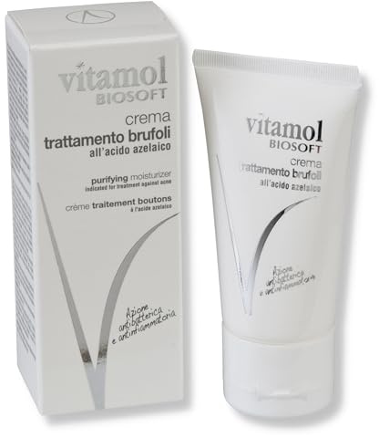 Vitamol Biosoft Crema Trattamento Brufoli Acne e Punti neri- 40 ml.