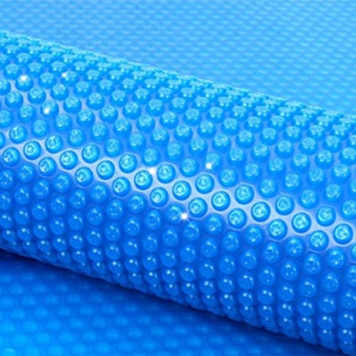 solarfolie Pool Abdeckung Solar-Schwimmbadabdeckung for Sommer Und Winter, Rechteckige UV-Schutz-Blasen-Wärmeisolationsfolie, Faltbare Plane Mit Ösen, Staubdicht, Regenfest, Langlebig (Size : 4m x 7m
