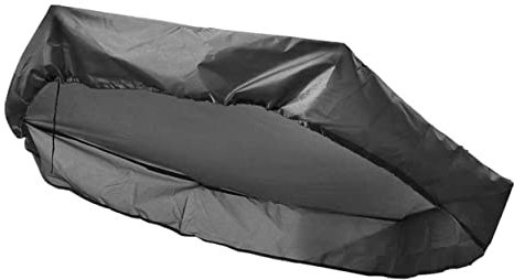 Kisangel Garten Sandkastenabdeckung 120x120cm Schwarzer Kinder Sandkastenschutz Uv Beständig Wetterfeste Sandkastenüberdachung Für Spielplatz Und Terrasse