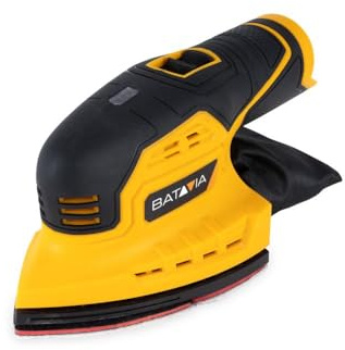 BATAVIA Levigatrice mouse 12 V 90 x 90 mm (nudo)