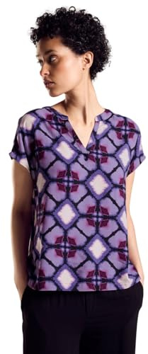 STREET ONE sommarblus, Bellflower Lilac, 38