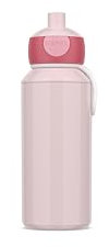 Mepal - Trinkflasche Pop-up Campus - Wasserflasche - Auslaufsichere Flasche für die Schule - Wiederverwendbar - BPA-frei & Spülmaschinenfest - 400 ml - Cool pink