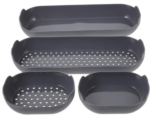 PRETYZOOM Moldes De Silicona Para Pasteles y Bizcochos 4 Unidades Antiadherentes Lavables Para Hornear Profesional