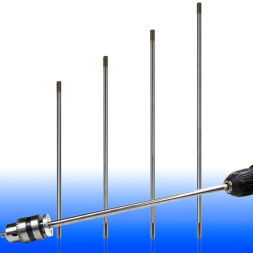 Precision M10 Bohrfutter, tiefe Bohrung, Verlängerung, Verbindungsstange, Sechskant-Verlängerungshalter, 300 mm, 600 mm (500 mm)