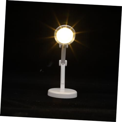 OSALADI Led Mini Lamp Eye Protection Light Portable Foldable Warm Color Night Reading Lamp for Students and Home