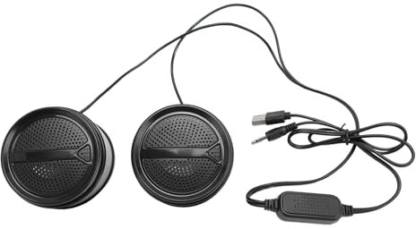 Altavoz de Computadora con Control de Volumen Giratorio, Altavoces de PC con Cable USB para TV Portátil de Escritorio, Conexión de 3,5mm, Sonido Cristalino sin Distorsión (No luminoso) (Luminoso)