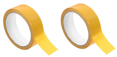 TOPPERFUN 2rollos Cinta De Doble Cara De Malla Autoadhesiva Para Alfombras y Suelos Alta Viscosidad Residuos