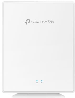 TP-Link EAP650-Desktop WiFi 6 Access Point, AX3000 punti di accesso Wi-Fi, porte Gigabit, Supporto PoE+ alimentato, Adattatore incluso, Omada Mesh, Installazione desktop, Roaming senza soluzione di