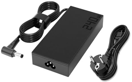 Alimentatore AC ROG 240W 20V 12A per ASUS ROG Zephyrus Duo 15 GX550LXS M16 S15 S17 G14 G15 G16 G513 GX550LXS G533 G533QS G733QM G733QR G733QS G733QSA – Alimentatore per Laptop Gaming