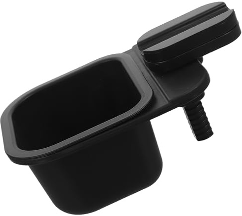 KICHOUSE Cestino per Rifiuti da Tavolo Piccolo Clip Girevole, Mini Bidone Portarifiuti Multifunzione per Scrivania, Scatola Portaoggetti Compatta per Ufficio e Casa