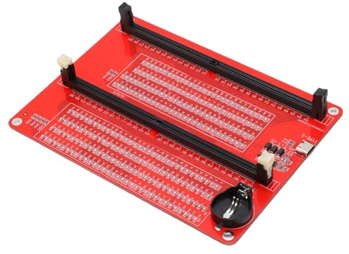 SEAFRONT DDR5 Memory Tester 2 in 1 DDR5 UDIMM RDIMM RAM Diagnostic Analyzer with LED Indicator for Desktop Server Computers