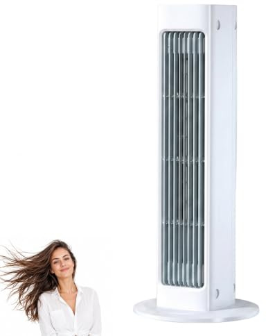 BreezaMax Aire Acondicionado Personal Portátil y Súper Silencioso, Enfriador de Aire Eficaz para Casa y Exterior: Ideal para Habitación, Cocina, Camping y Tienda de Campaña