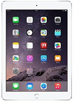 iPad Air 2, 9,7 Display mit WI-Fi + Cellular, 64 GB, 2014, Silber (Generalüberholt)