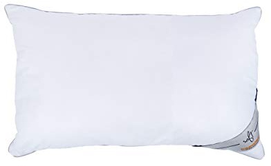Traumschloss Kopfkissen »Soft« 40x60cm mit 3D Soft-Polyesterfaser | Baumwollbezug Feinbatist | Allergiker geeignet und pflegeleicht