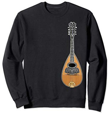 Mandoline Bluegrass Music Instrument à cordes Sweatshirt