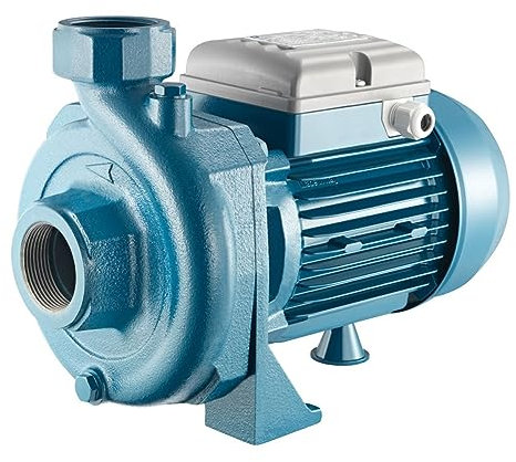 FORAS Bomba de agua sucia RA100 para agua con grava de hasta 10 mm, fabricada en Italia, funcionamiento continuo, 230 V, 0,74 kW, 280 l/min, 20 m