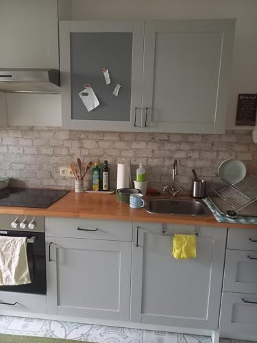 Magnetische Tafelfolie A4 Grau | Preis-Leistung Top | beschreibbar, abwischbar, magnetisch | Magnetfolie selbstklebend - Magnetwand Memoboard ((DIN A4 (21x29,7cm))