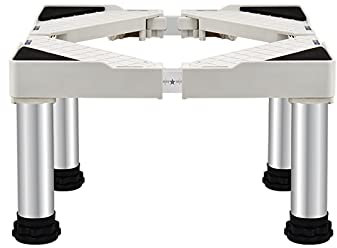 Waschmaschinen-Sockel, feuchtigkeitsbeständig, Kühlschrank-Ständer, verstellbare Länge 50–75 cm, Waschmaschinensockel und Rahmen, 10/15/20/25 cm, Erhöhung, Spülmaschinen-Stent, Anti-Vibration (15