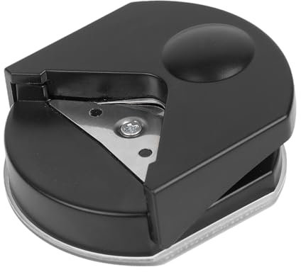 Veeteah Eckenabrunder, Tragbare Eckenstanzer Eckenstanzer, Eckenstanzer für Papierhandwerk, Runder Eckenstanzer für Laminierfolien Karten Scrapbooking Handwerk