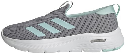 adidas Cloudfoam Move Lounger Shoes, Zapatos Mujer, Grey/Semi Flash Aqua/Cloud White, 38 2/3 EU