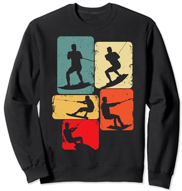 Wakeboard Wakeboarding Wakeboarder Kinder Herren Sweatshirt