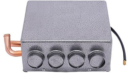 12V 8A Auto Van Heizung,Vierfachheizung, Komfort Entfroster Standheizung, Heizlüfter ,Innenraumheizung für Vans Universal Defroster Demister,für Autos, Lastwagen, Schiffe, Wohnwagen, Lieferwagen