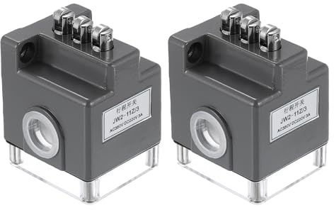 uxcell Limit Switch Roller Plunger JW2-11Z/3 Mount 3NC+3NO 3D Printer Door Micro Switches Push Button Metal Momentary Switch 2 Pcs