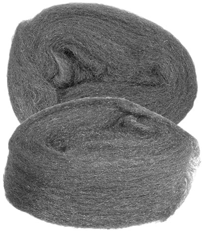 GARVALON 2piezas Estropajo De Acero Reutilizable Malla De Alambre Flexible Para Pulido y Limpieza De Ventanas y Superficies